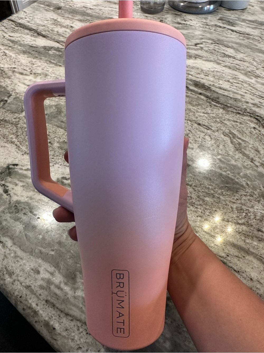 BrüMate Ombre Pink Lavender 40oz Eras